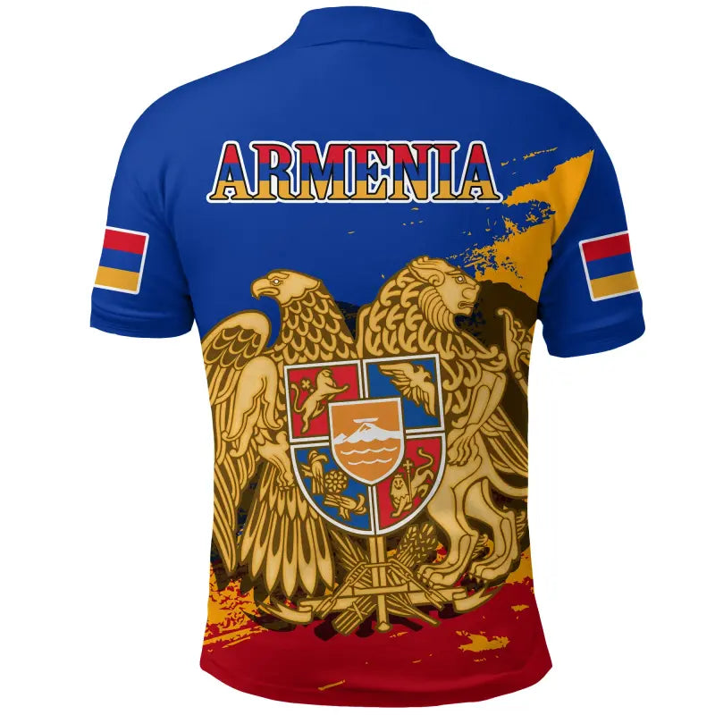 Armenia Polo Shirt Special Blue Version