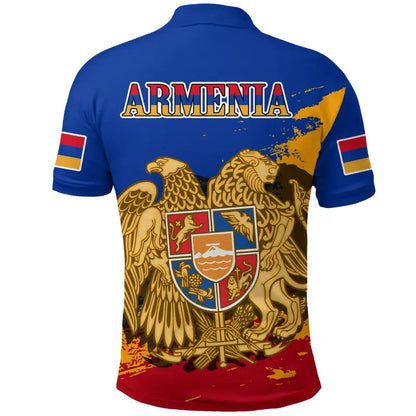 Armenia Polo Shirt Special Blue Version