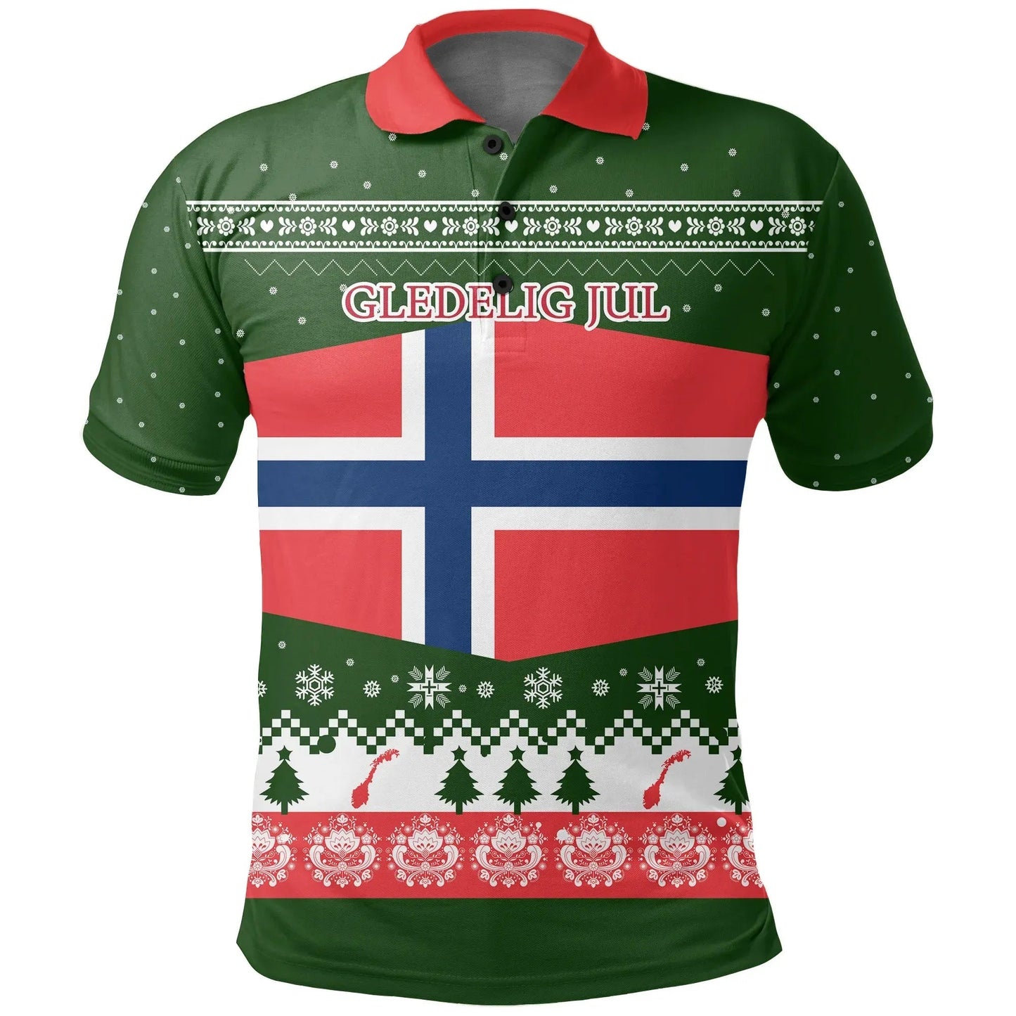Norway Polo Shirt Christmas