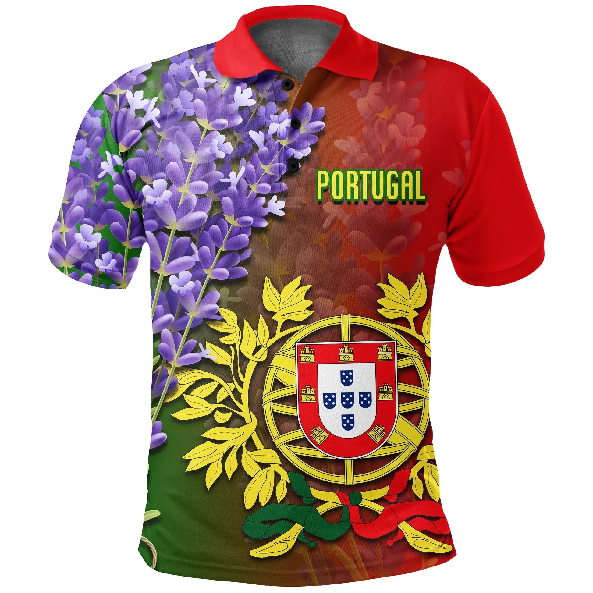 Portugal Lavender Polo Shirt