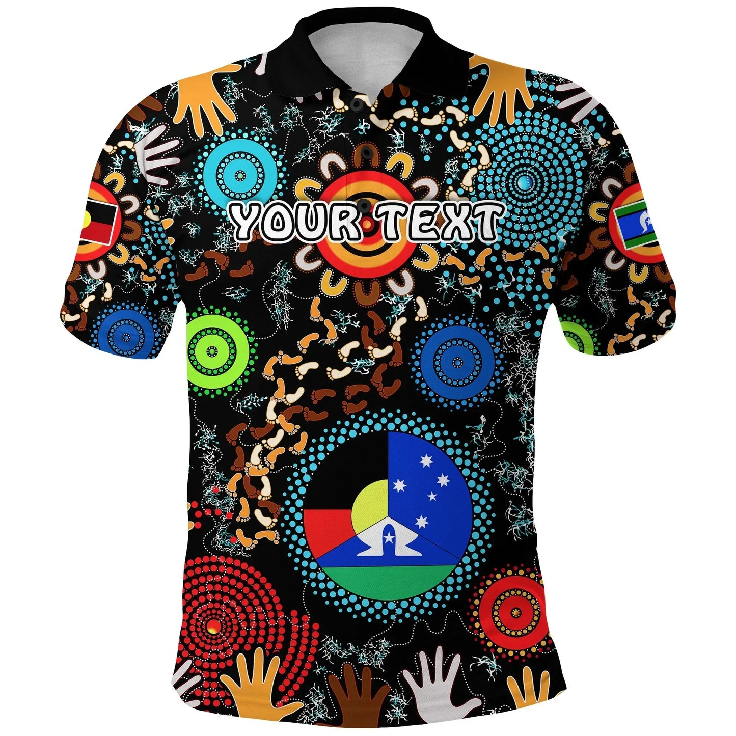 Custom Personalised The NAIDOC 2021 Polo Shirt Heal Country Style