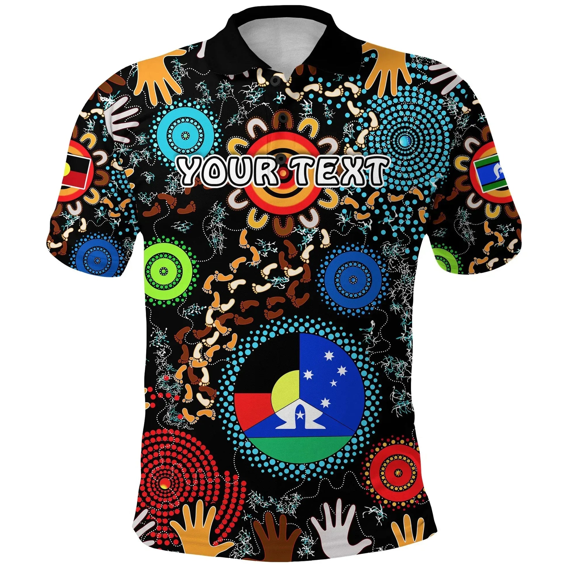 Custom Personalised The NAIDOC 2021 Polo Shirt Heal Country Style