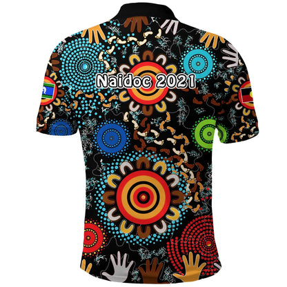 Custom Personalised The NAIDOC 2021 Polo Shirt Heal Country Style