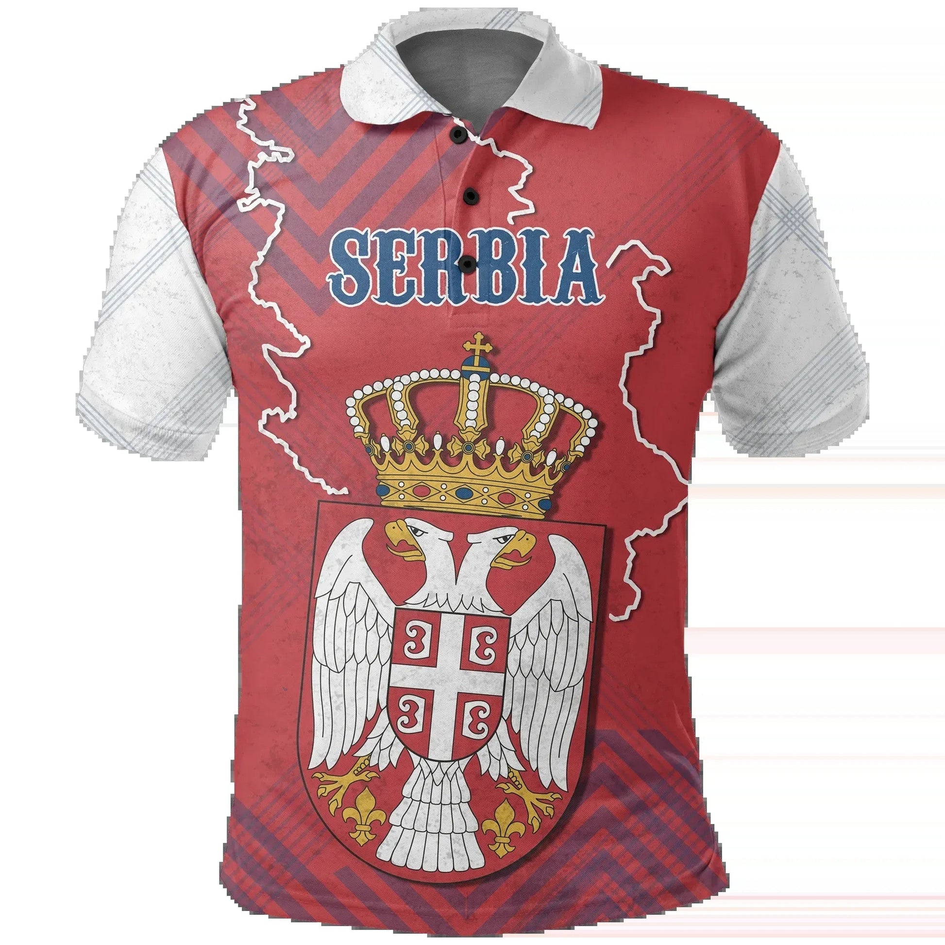 Serbia Mix Polo Shirt