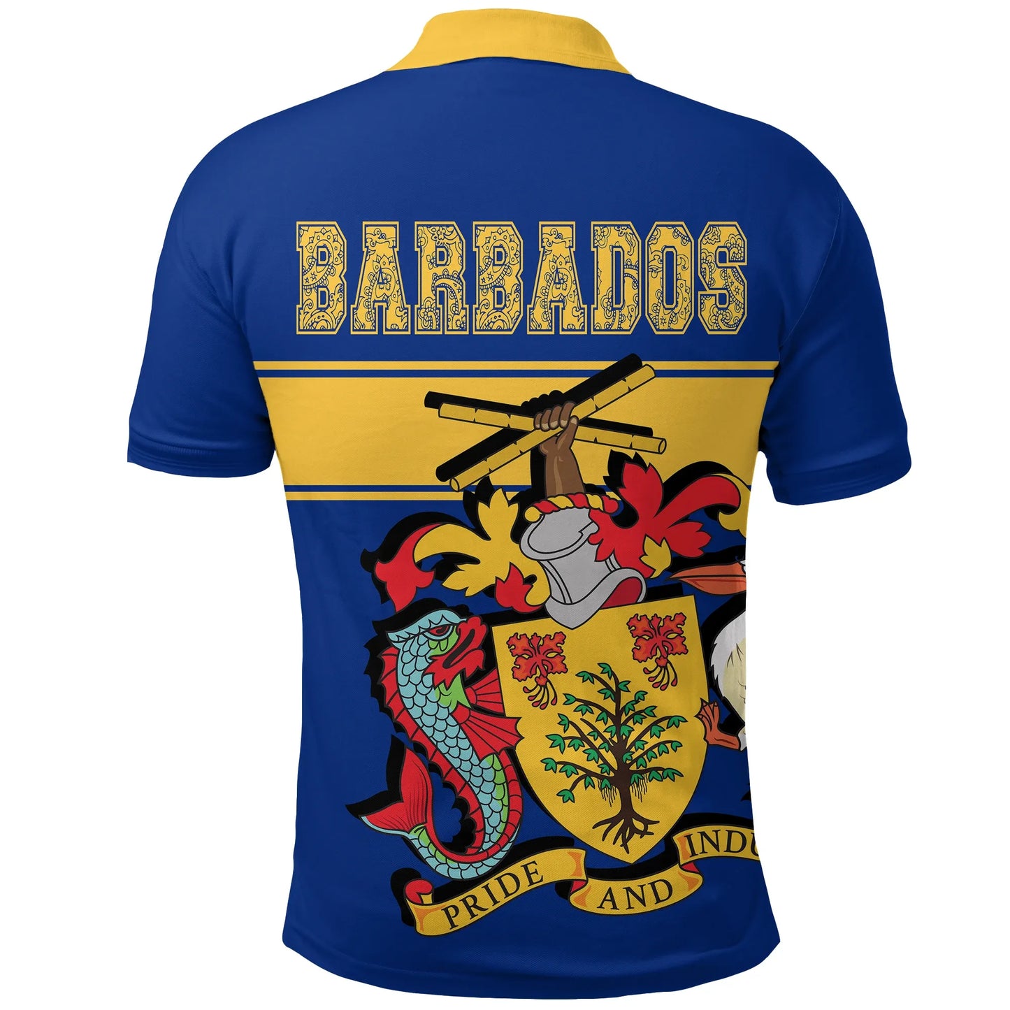 Barbados Version Coat of Arms Polo Shirt