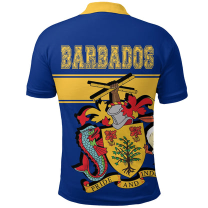 Barbados Version Coat of Arms Polo Shirt