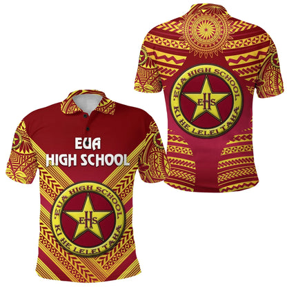 Eua High School Polo Shirt Creative Style Maroon