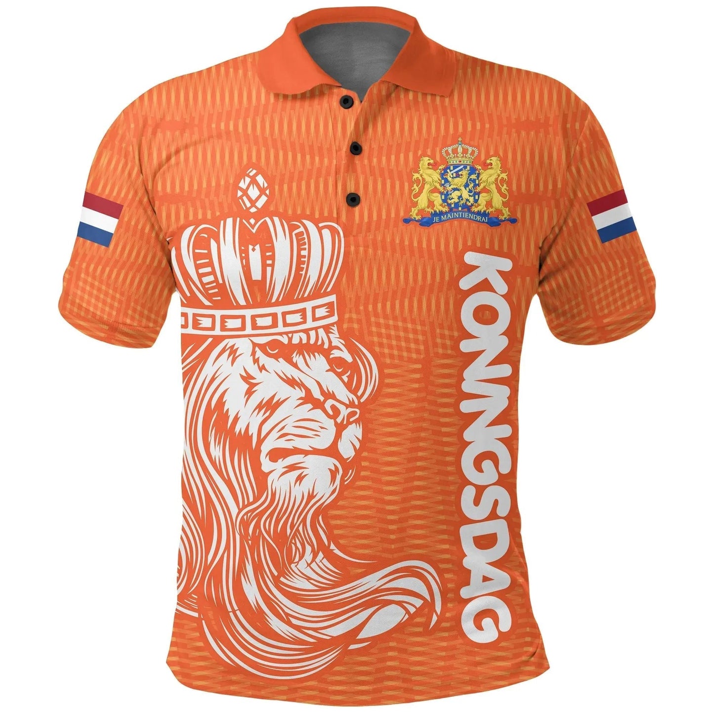 Netherlands Polo Shirt Koningsdag Day