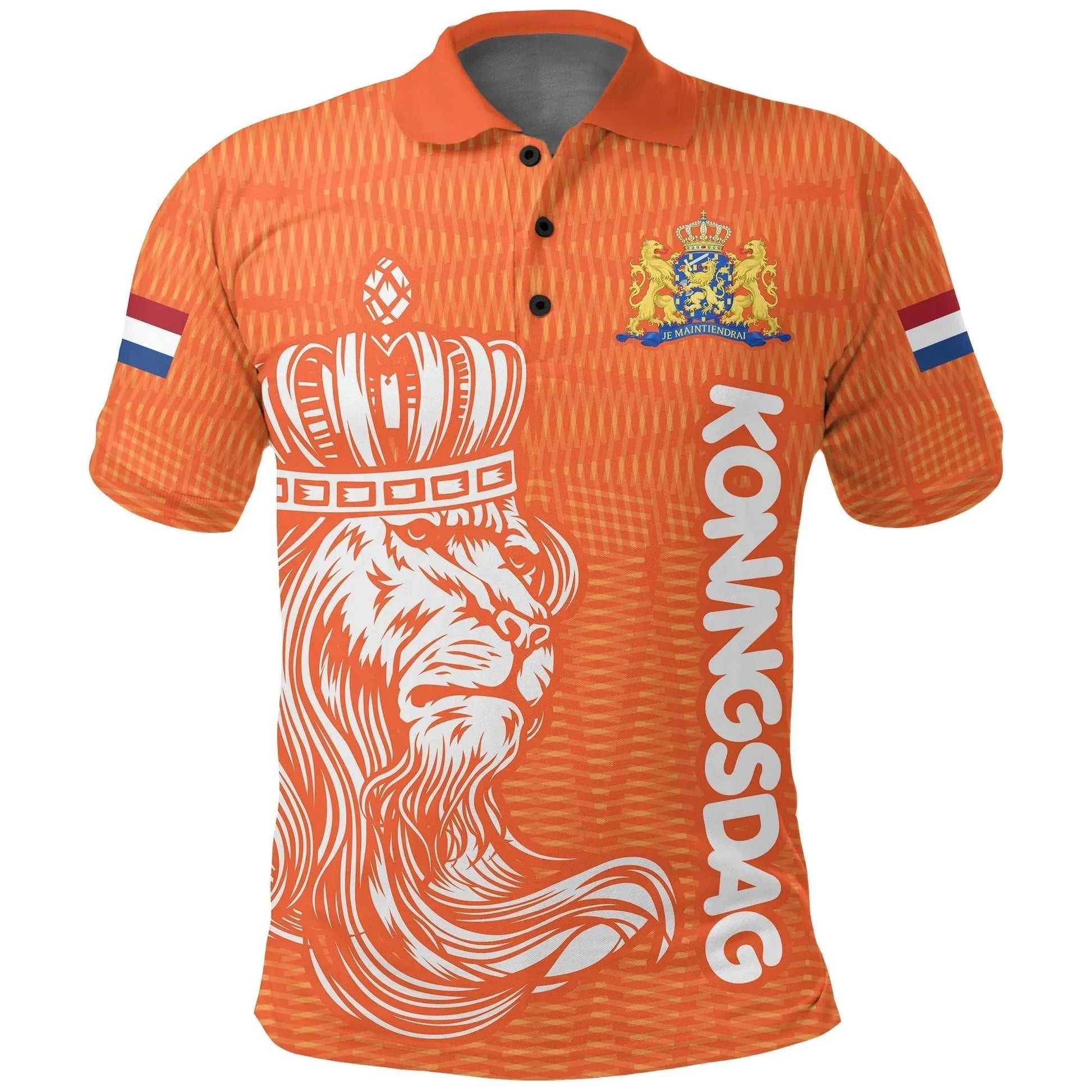 Netherlands Polo Shirt Koningsdag Day