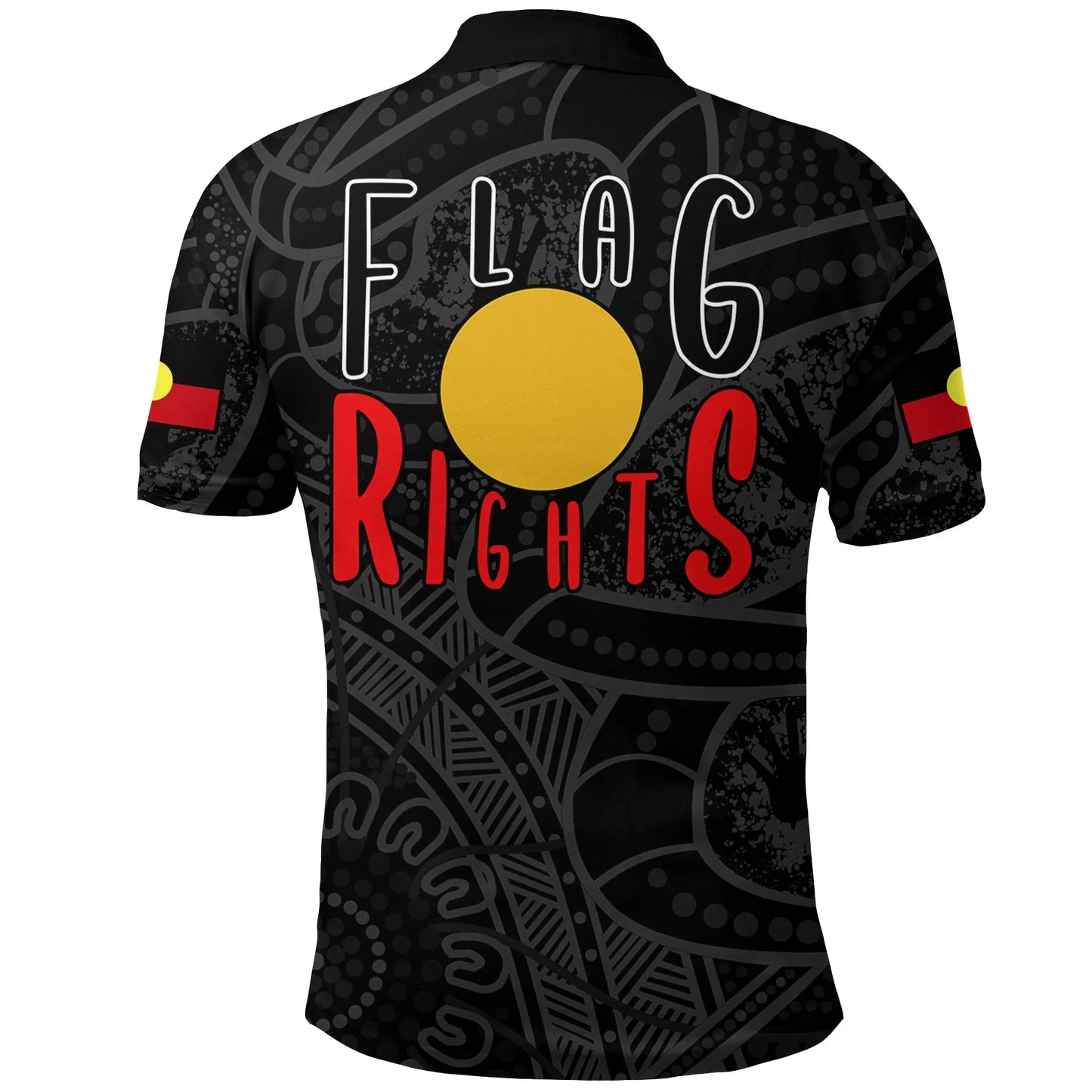 Australian Polo Shirt Free The Flag