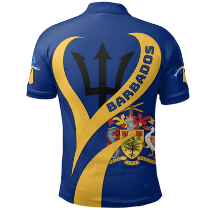Barbados Heart Shape Polo Shirt