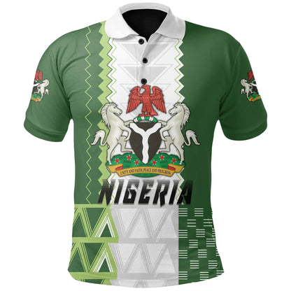 Nigeria Polo Shirt Simple Sport Version