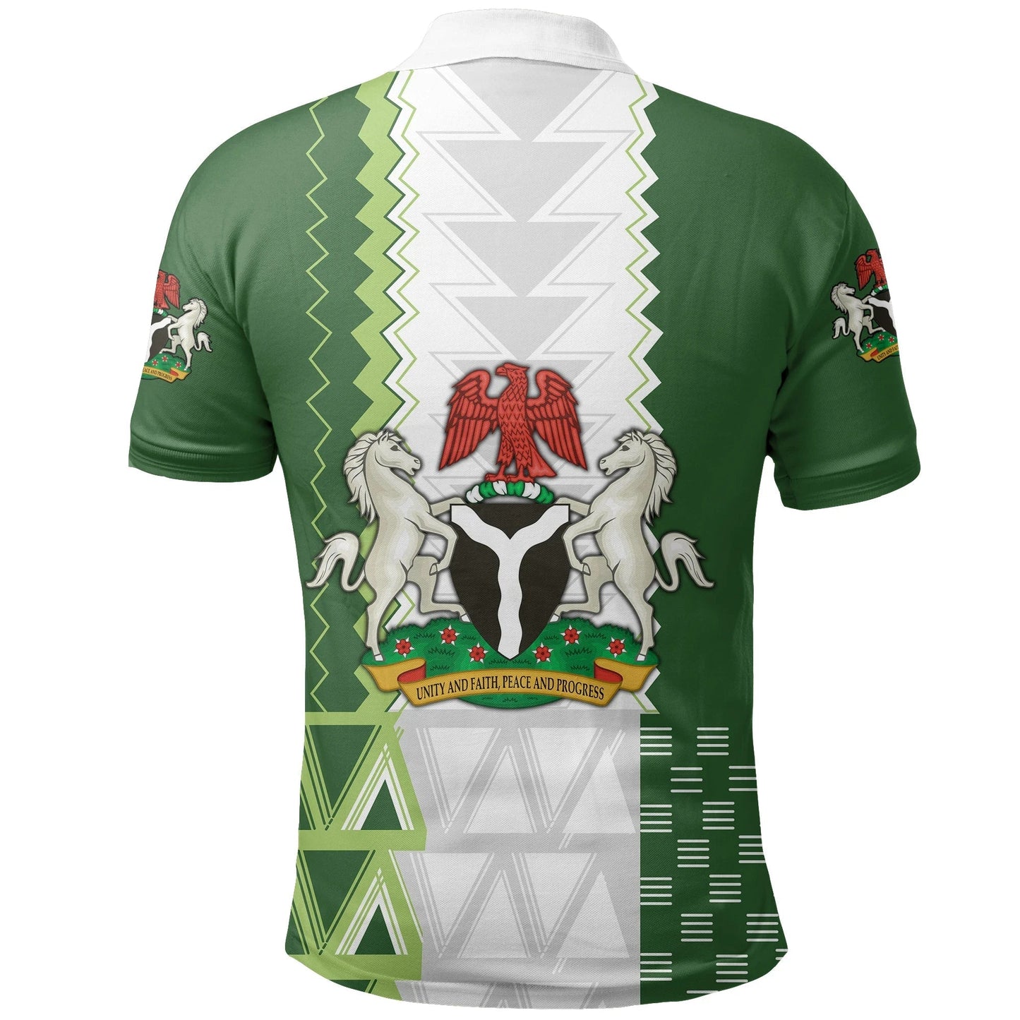 Nigeria Polo Shirt Simple Sport Version