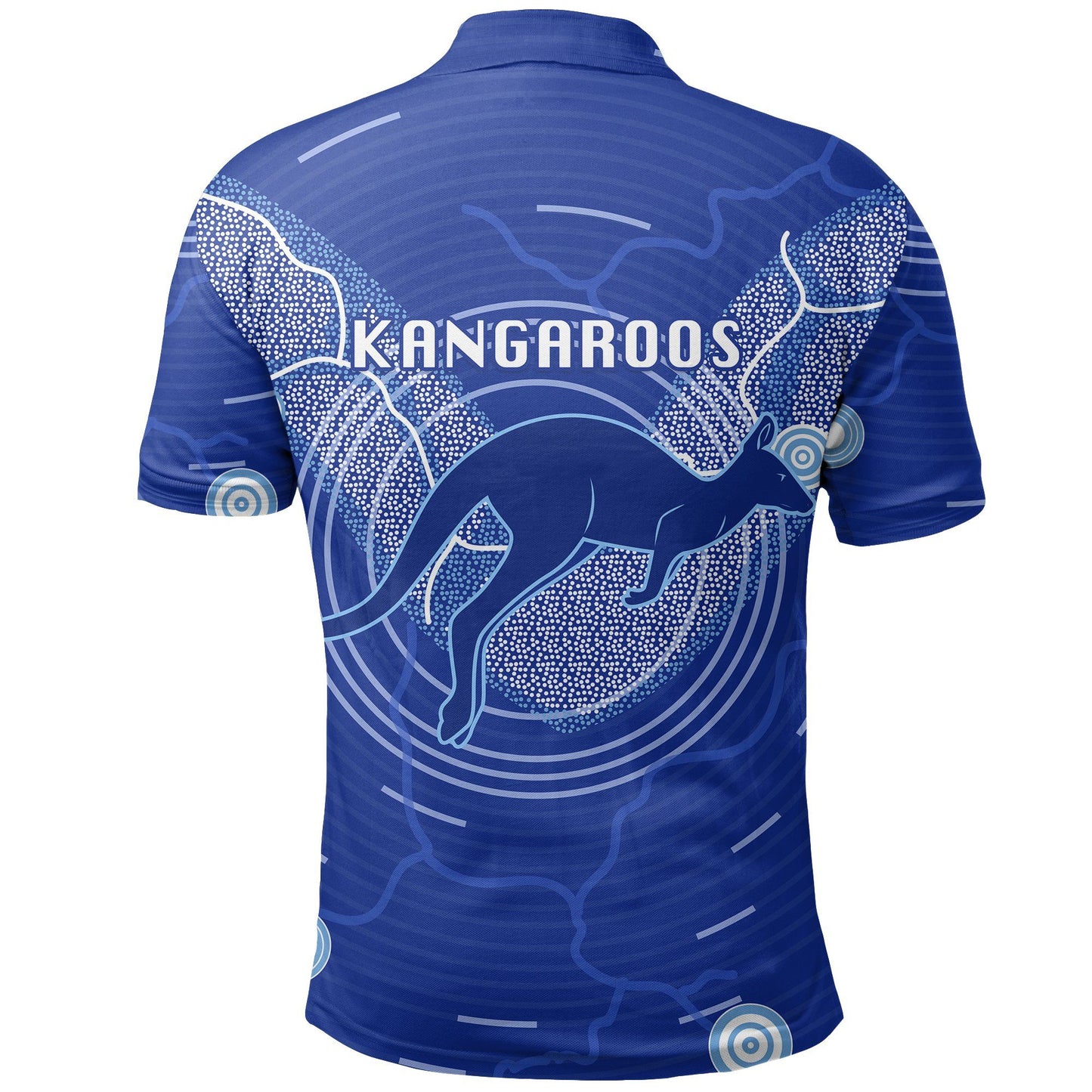 Australia Indigenous Football Polo Shirt Kangaroos