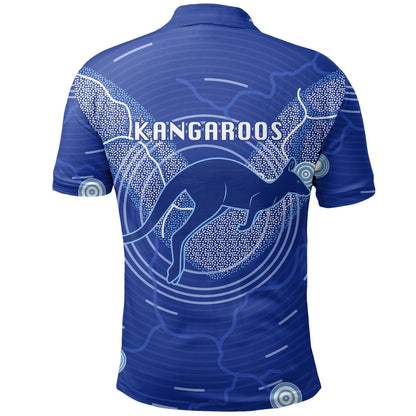 Australia Indigenous Football Polo Shirt Kangaroos