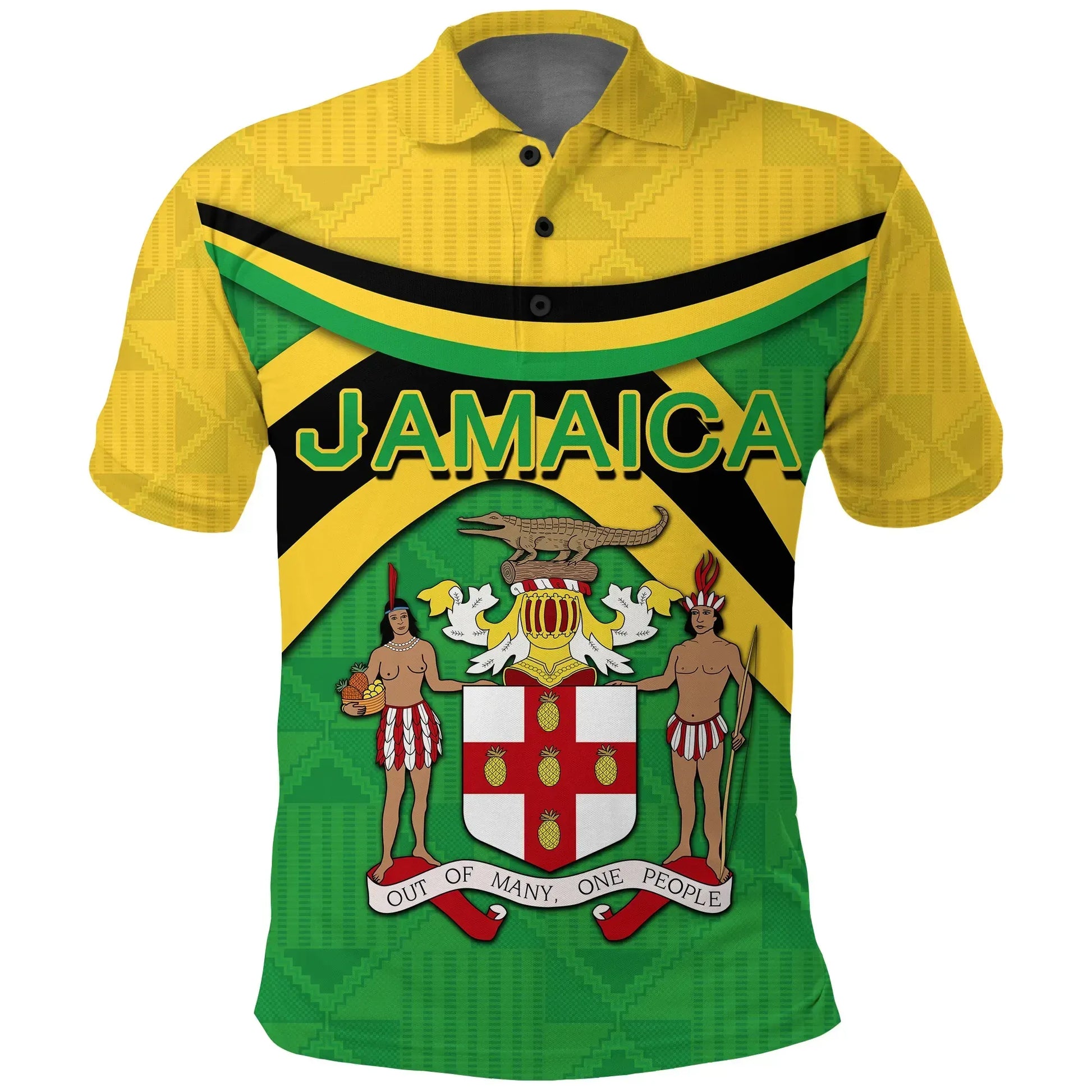Jamaica Polo Shirt Vibes Version