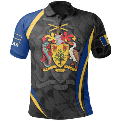 Barbados Polo Shirt Barbadian Spirit Original