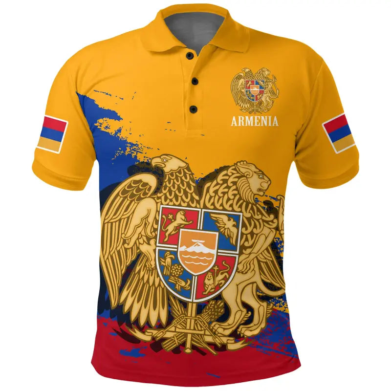 Armenia Polo Shirt Special Yellow Version