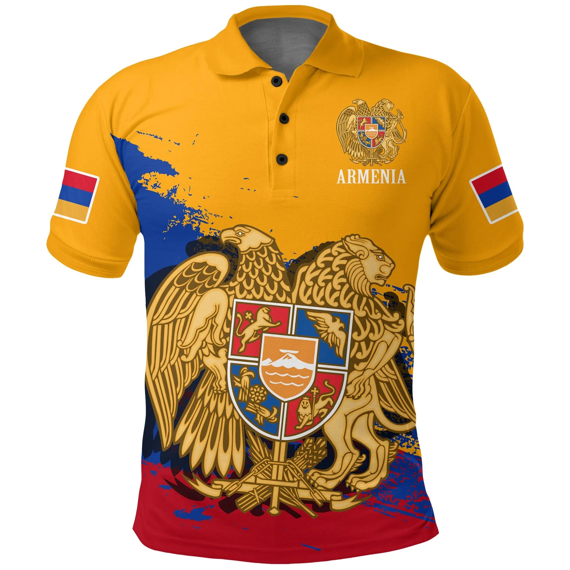 Armenia Special Polo Shirt Yellow Version