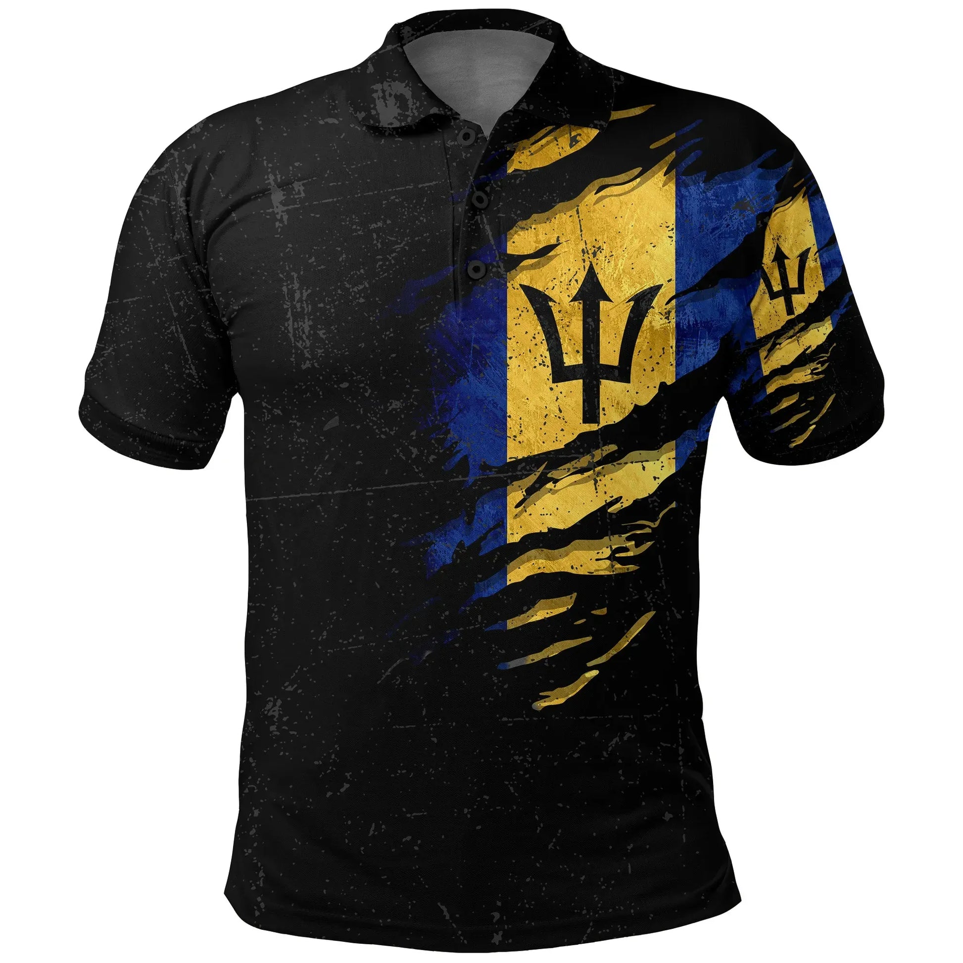 Barbados In Me Polo Shirt Special Grunge Style