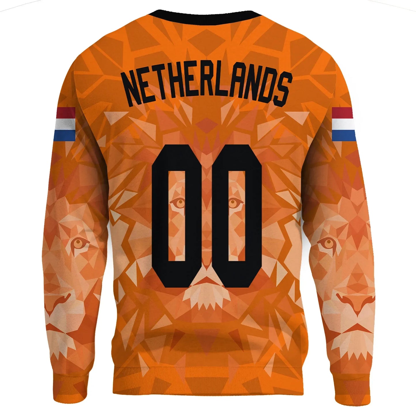 Custom Netherlands Lion Sweatshirt Euro Soccer