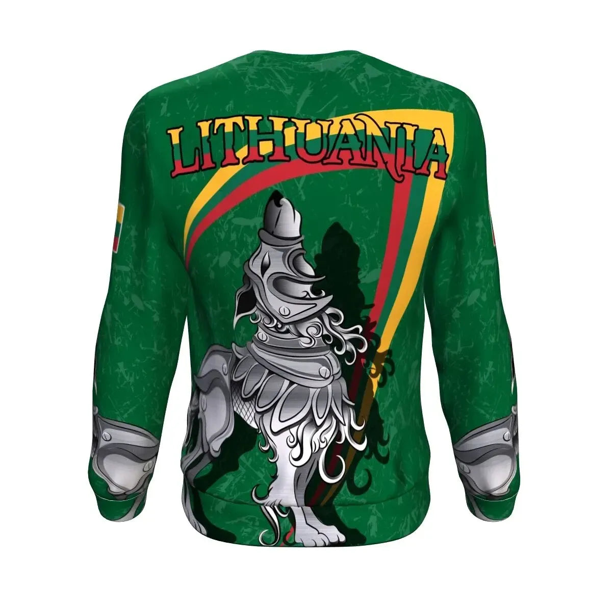Lietuva Lithuania Sweatshirt Lithuanian Iron Wolf