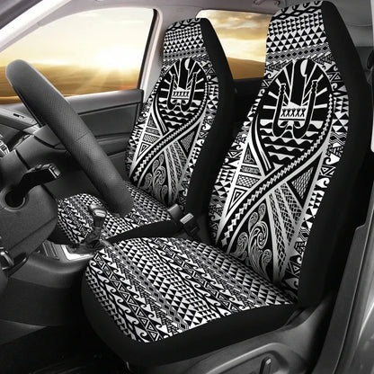 Maori 2021 Car Seat Covers Purple Aotearoa Tattoo