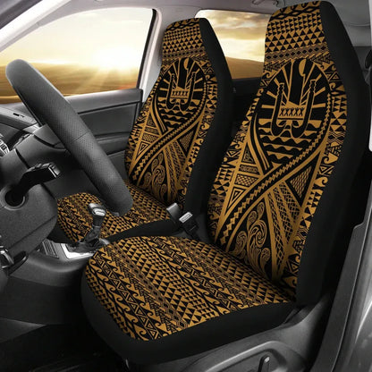Maori 2021 Car Seat Covers Purple Aotearoa Tattoo