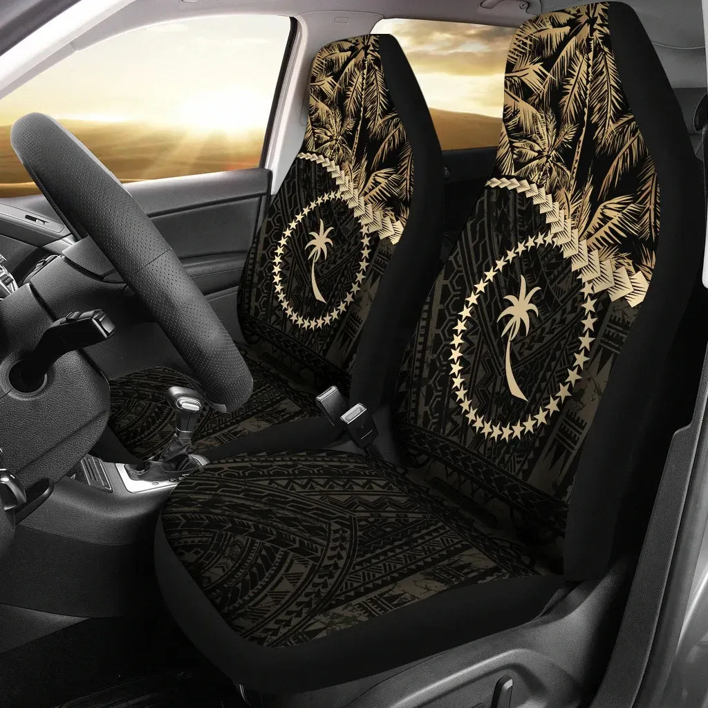 Maori 2021 Car Seat Covers Purple Aotearoa Tattoo