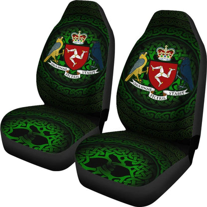Celtic Car Seat Covers Isle Of Man Celtic Coat Of Arms