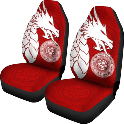 Celtic Car Seat Covers Mystical Celtic Dragon