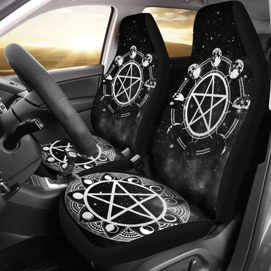Maori 2021 Car Seat Covers Purple Aotearoa Tattoo