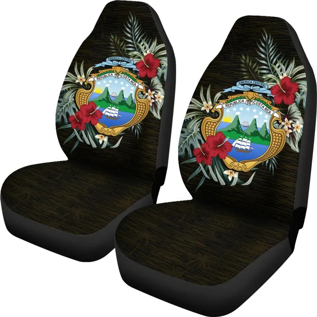Costa Rica Hibiscus Car Seat Covers