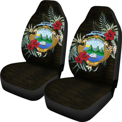 Costa Rica Hibiscus Car Seat Covers