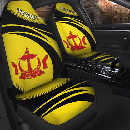 Brunei Coat Of Arms Car Seat Cover Cricket W