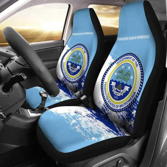 Maori 2021 Car Seat Covers Purple Aotearoa Tattoo