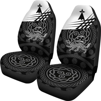 Brittany Car Seat Covers Brittany Symbol With Celtic Patterns