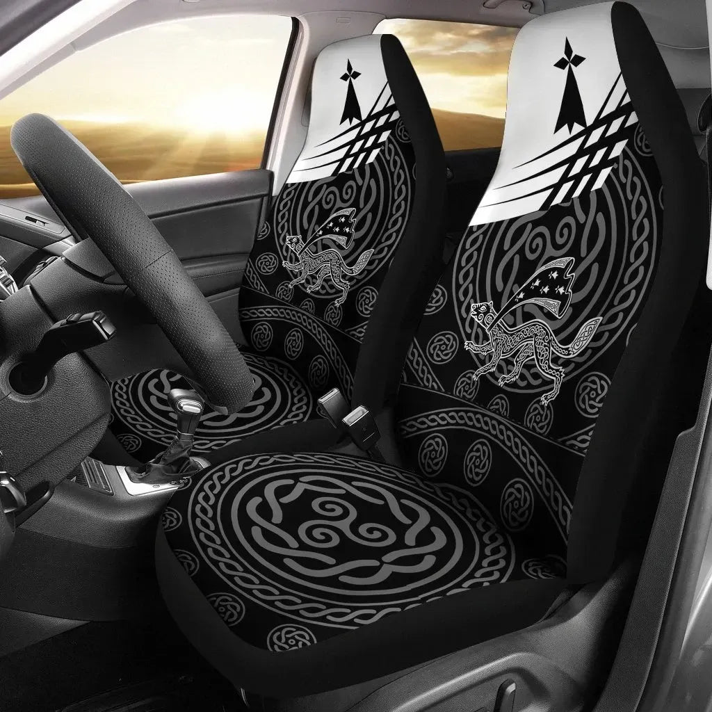 Maori 2021 Car Seat Covers Purple Aotearoa Tattoo