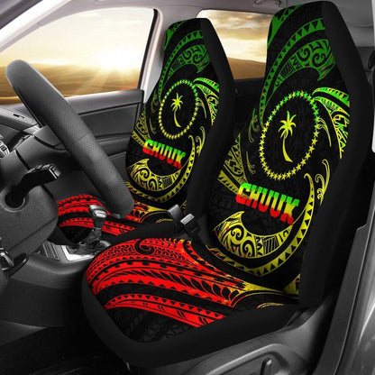 Maori 2021 Car Seat Covers Purple Aotearoa Tattoo