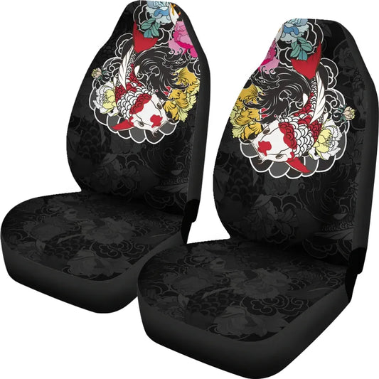 Maori 2021 Car Seat Covers Purple Aotearoa Tattoo