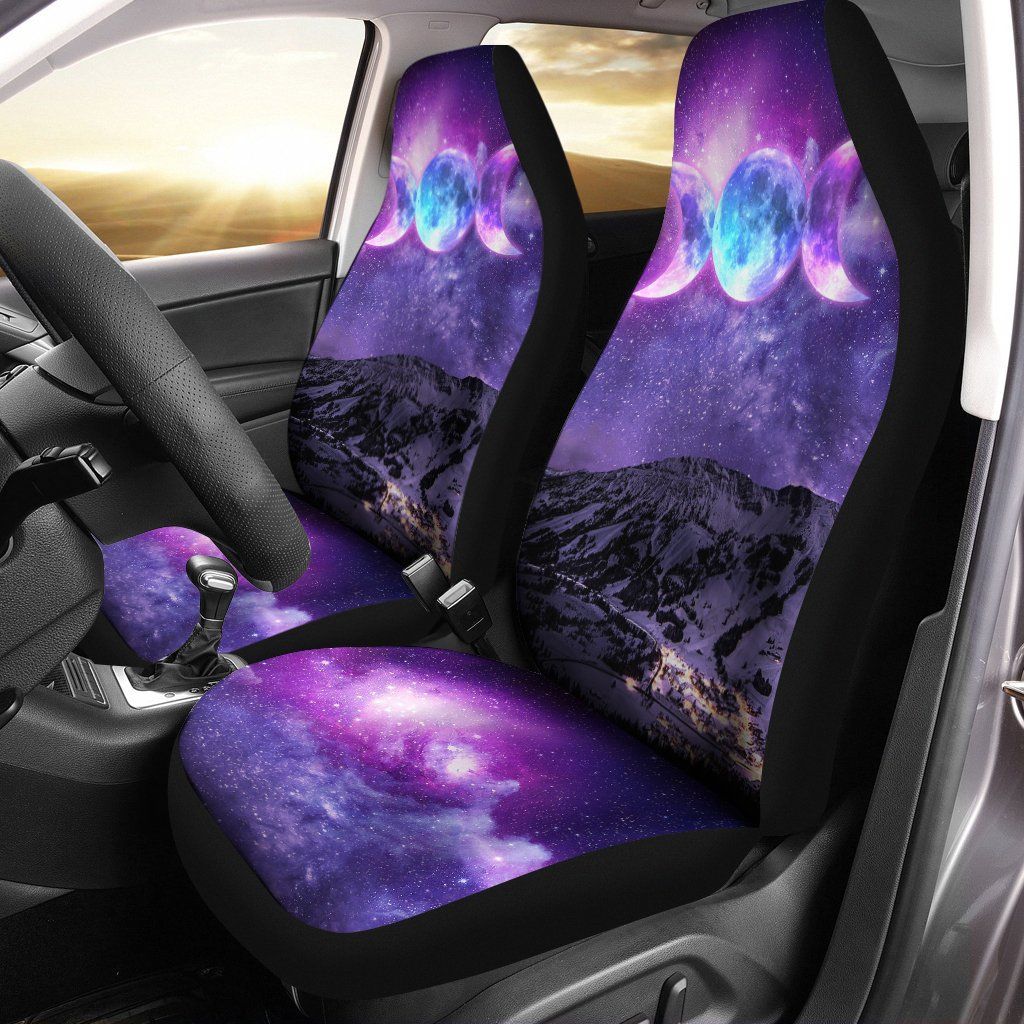 Maori 2021 Car Seat Covers Purple Aotearoa Tattoo