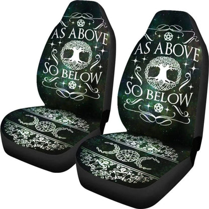 Celtic Wicca Car Seat Cover Pagan Tree Of Life Car Seat Covers