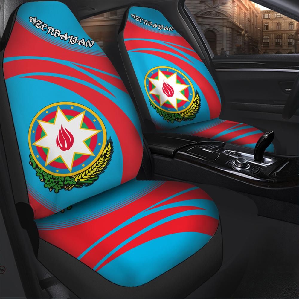 Azerbaijan Coat Of Arms Car Seat Cover Cricket W