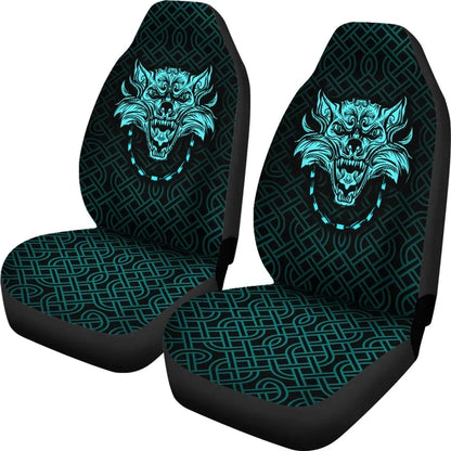 Car Seat Covers Fenrir Viking Cyan 3D