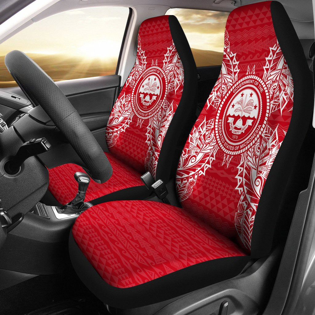 Maori 2021 Car Seat Covers Purple Aotearoa Tattoo