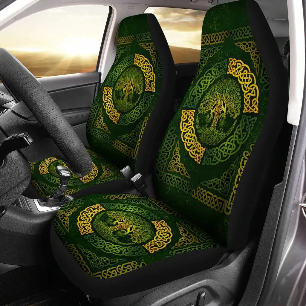 Maori 2021 Car Seat Covers Purple Aotearoa Tattoo
