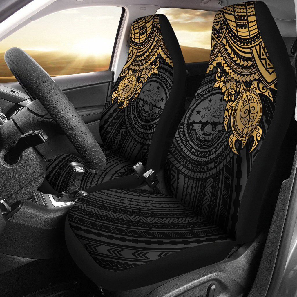 Maori 2021 Car Seat Covers Purple Aotearoa Tattoo