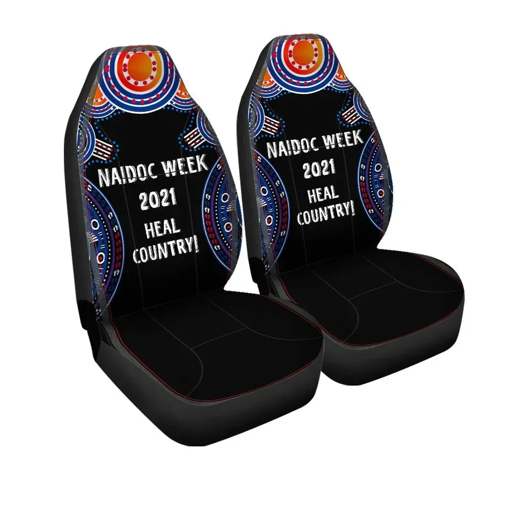 Australia Naidoc Week 2021 Car Seat Covers, Heal Country