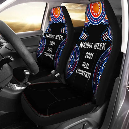 Maori 2021 Car Seat Covers Purple Aotearoa Tattoo