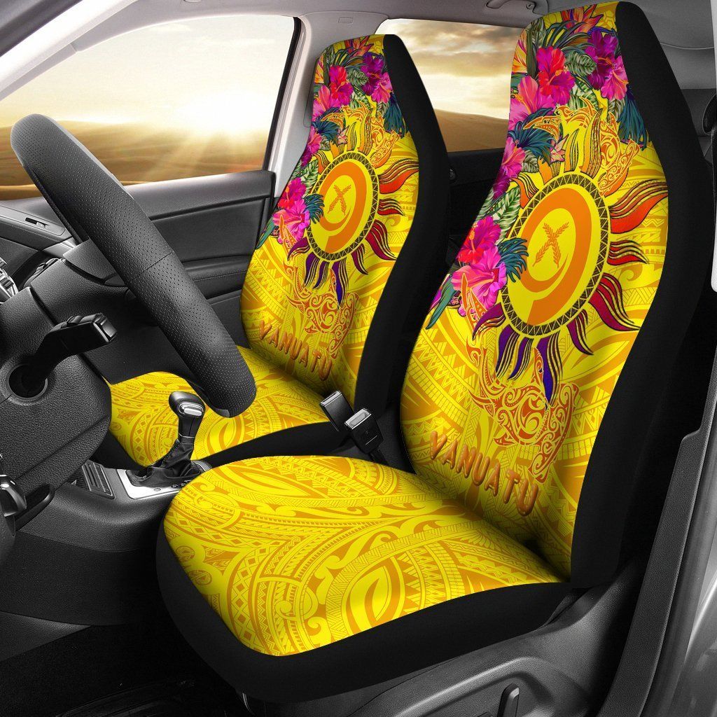 Maori 2021 Car Seat Covers Purple Aotearoa Tattoo